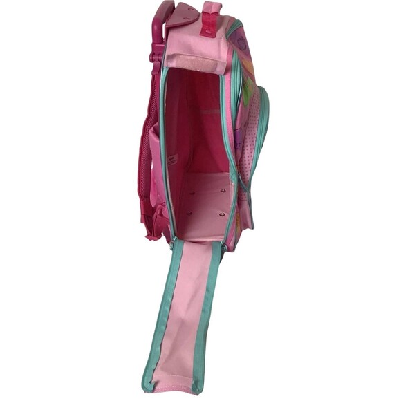 Sanrio Hello Kitty Rolling Backpack with Padded Straps and Wheel Covers - Picture 9 of 12